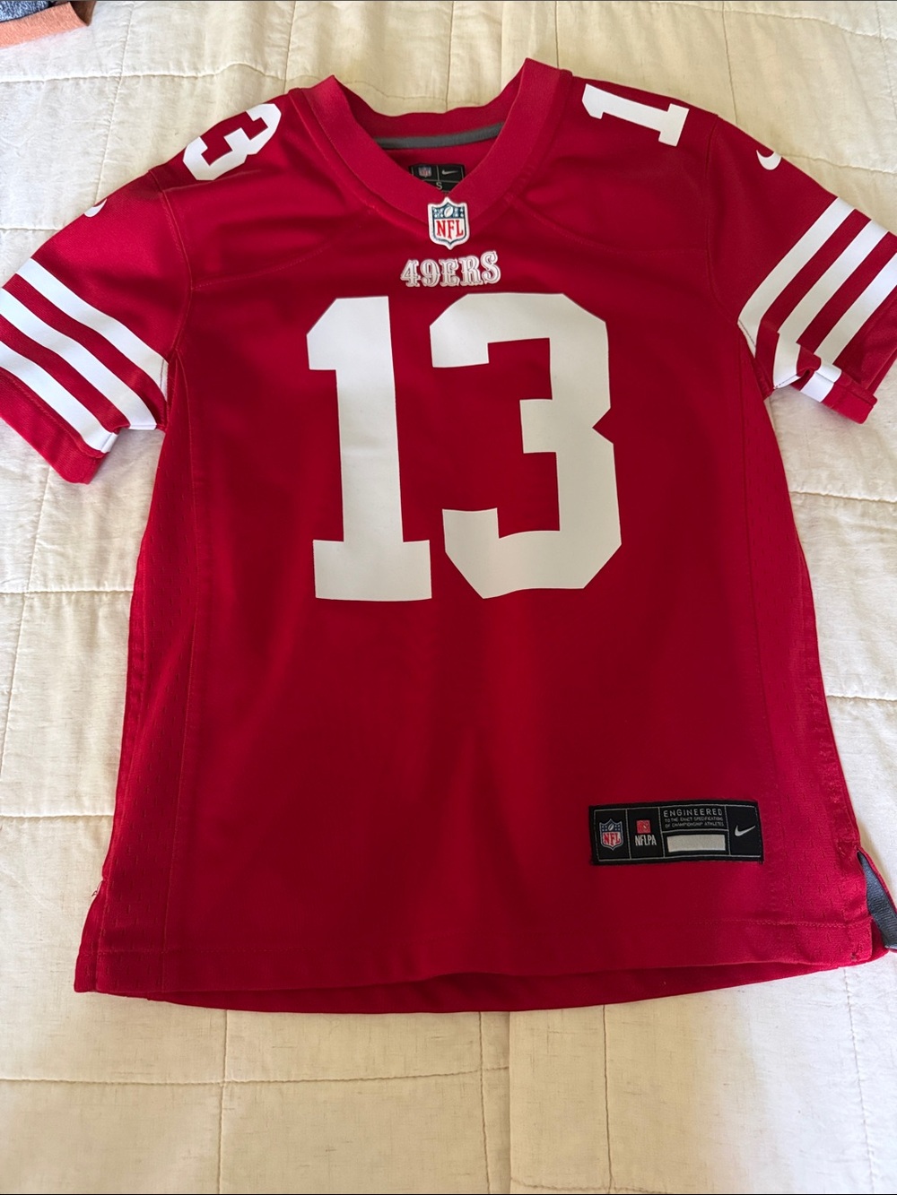 Nike Kids Red San Francisco 49ers #13 Football Jersey